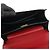 Borsa a tracolla in pelle Prada Cahier Logo Nero Rosso - vista 9