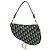 Borsa Saddle Christian Dior Navy Blu navy - vista 3