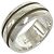 Tiffany & Co Tiffany Vintage Grooved Double Line Ring Silber