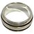 Tiffany & Co Tiffany Vintage Grooved Double Line Ring Silber - Ansicht 5