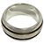Tiffany & Co Tiffany Vintage Grooved Double Line Ring Silber - Ansicht 6
