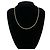 Tiffany & Co Collar Tiffany Twist Rope Plata Dorado - vista 2