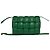 Borsa a tracolla in pelle Padded Cassette Bottega Veneta Verde
