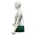Borsa a tracolla in pelle Padded Cassette Bottega Veneta Verde - vista 2