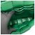 Borsa a tracolla in pelle Padded Cassette Bottega Veneta Verde - vista 9