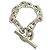Hermès Bracciale con Charm Hermes Chaine d'Ancre TGM Argento