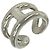 Hermès Hermes Osmo's PM Band Ring Silvery