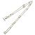 Hermès Collana HERMES Farandole Argento