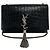Borsa a tracolla Pouch in pelle Yves Saint Laurent Nero