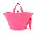 Hermès Hermes Panier de Plage PM Leather Tote Bag Rosa