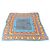 Hermès Foulard Hermes Carre Géant Indian Hunting Blu Arancione Giallo