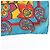 Hermès Foulard Hermes Carre Géant Indian Hunting Blu Arancione Giallo - vista 10