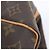 Borsa Boston Louis Vuitton Monogram Keepall 50 Marrone - vista 8