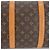 Borsa Boston Louis Vuitton Monogram Keepall 50 in pelle Marrone - vista 9