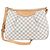 Borsa a tracolla Louis Vuitton Damier Azur Siracusa MM Marrone Beige