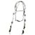 Collana lunga Chanel Coco Mark Multicolore
