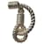 Hermès Orecchini Audienne Rope Twist Hermes Argento