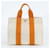 Hermès Borsa Tote Hermes Bora PM Beige Arancione - vista 3