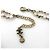 Collana a doppio giro con strass placcata oro Chanel D'oro - vista 3