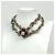 Collana a doppio giro con strass placcata oro Chanel D'oro - vista 8