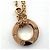 Colar Pendente Cartier Love Circle 2P Diamantes Ouro Rosa - vista 8