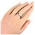 Cartier Lanieres Ring mit halbem Diamantband - Ansicht 5
