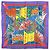 Hermès Foulard Hermes Carre 90 Etendards et Bonnieres Multicolore Porpora