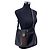 Gucci Vintage Black Leather Sherry Line Web Hobo Schultertasche Schwarz - Ansicht 2