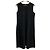 Vestido sin mangas Theory JERSEY TWEED Negro