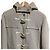 Autre Marque Mackintosh LDS WEIR Herringbone Pile Long Coat Castaño - vista 4