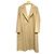 Autre Marque Abrigo de lana y angora VITO NACCI Beige