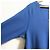 Autre Marque PLAIN PEOPLE Super140 Jersey V-Ausschnitt Kleid Blau - Ansicht 4