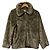 Autre Marque Chaqueta de piel eco BEAUTY&YOUTH Beige