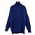 Autre Marque noir kei ninomiya Rollkragenpullover mit Zopfstrick Blau Marineblau