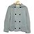 Lanvin Grobstrick-Doppeljacke Blau