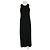 Autre Marque LILYSILK Schwarzes fließendes Viscose Kleid