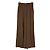 Autre Marque Braune Satinhose