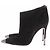 Gianvito Rossi Décolleté in camoscio nero - vista 2