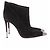 Gianvito Rossi Décolleté in camoscio nero - vista 6