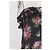 Zimmermann Schwarzes Seidenkleid mit Blumenprint trägerlos - Ansicht 3