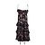 Zimmermann Schwarzes Seidenkleid mit Blumenprint trägerlos - Ansicht 6