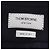 Thom Browne Abito midi dritto blu navy - vista 5