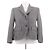 Traje corto de lana gris Thom Browne