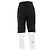Thom Browne Pantaloni cropped dritti neri Nero - vista 2
