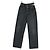 Agolde Vaqueros negros "Broken waistband"