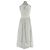 Autre Marque Vestido blanco bimaterial - vista 2