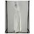 Autre Marque Vestido blanco bimaterial - vista 4