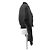 Autre Marque Bomber nero in nylon WARDROBE NYC - vista 3