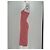Autre Marque PUJKA Rosa gestreiftes Viscose Kleid Pink - Ansicht 3