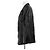Massimo Dutti Lederblazer Schwarz - Ansicht 4